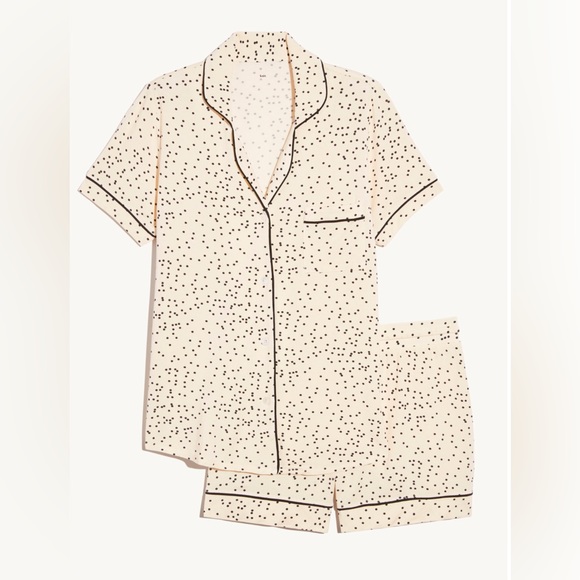 Knix Modal Sleep Shorts XS Polka Dots - Picture 2 of 4